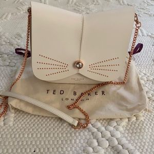 Ted Baker kitty  shoulder bag with chain
